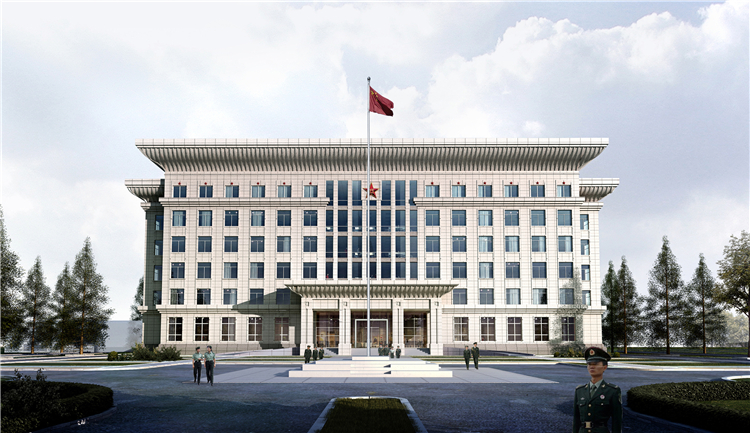 外-阜陽軍分區(qū)食堂招待所綜合樓經(jīng)濟教學辦公樓幕墻